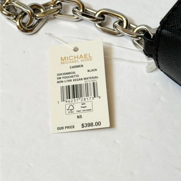 NWT Michael Kors Carmen Small Poucette shoulder Bag - Picture 11 of 14